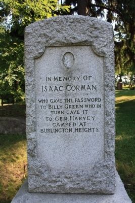 Billy Green Monument Marker image. Click for full size.