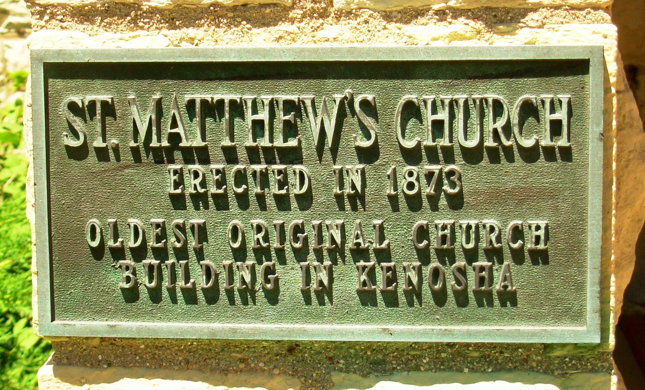 St. Matthew’s Church Marker