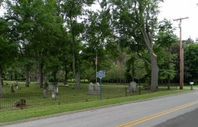 Wide view of the Burial Site Marker image. Click for full size.