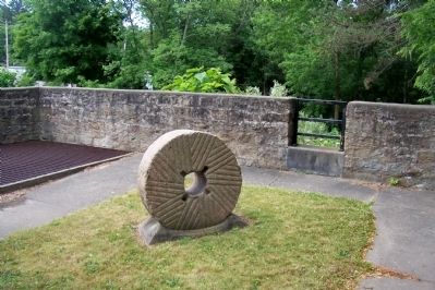 Cunningham Memorial Park Mill Stone. Click for full size. Cunningham Memorial Park Mill Stone image. Click for full size.