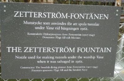 The Zetterstrm Fountain Marker image. Click for full size.