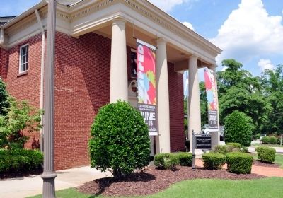 First Baptist Church of Alpharetta Marker. Click for full size. First Baptist Church of Alpharetta Marker image. Click for full size.