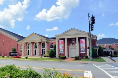 First Baptist Church of Alpharetta Marker. Click for full size. First Baptist Church of Alpharetta Marker image. Click for full size.