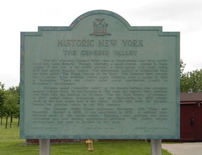 The Genesee Valley Marker image. Click for full size.