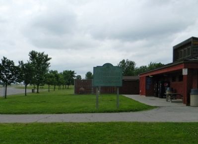 Wide view of The Genesee Valley Marker image. Click for full size.