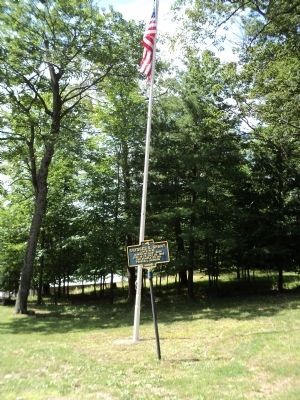 Marker at the Grant Cottage State Historic Site image. Click for full size.