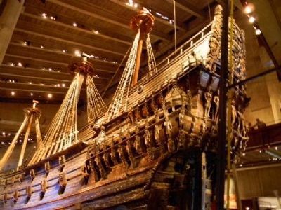 HSMS <i>Vasa</i> restored - on display in the Vasa Museum, Stockholm image. Click for full size.