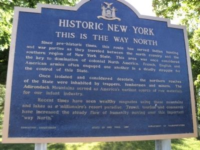 This is the Way North Marker image. Click for full size.