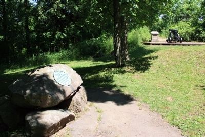 The Capture of the Redan and the Death of Brock Marker. Click for full size. The Capture of the Redan and the Death of Brock Marker image. Click for full size.