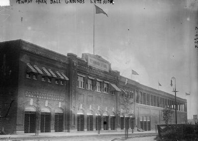 Fenway Park (image courtesy of the Library of Congress) image. Click for full size.