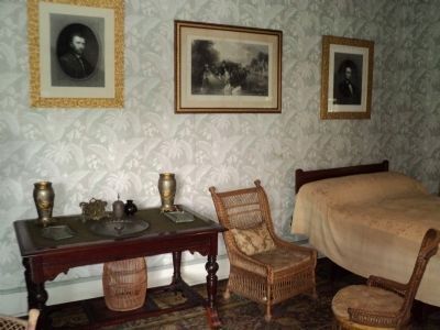 Grant Cottage Death Room image. Click for full size.