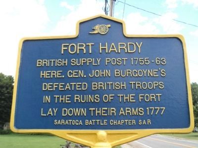 Fort Hardy Marker image. Click for full size.