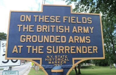 British Army Grounded Arms Marker image. Click for full size.