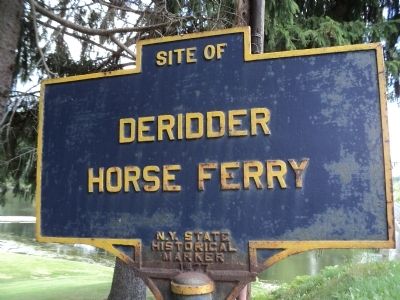 Deridder Horse Ferry Marker. Click for full size. Deridder Horse Ferry Marker image. Click for full size.