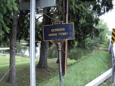 Deridder Horse Ferry Marker. Click for full size. Deridder Horse Ferry Marker image. Click for full size.
