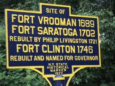 Fort Vrooman Marker image. Click for full size.