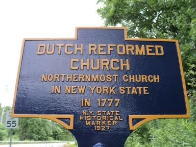 Dutch Reformed Church Marker. Click for full size. Dutch Reformed Church Marker image. Click for full size.