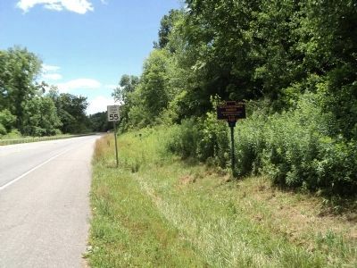 Marker in Schuylerville. Click for full size. Marker in Schuylerville image. Click for full size.