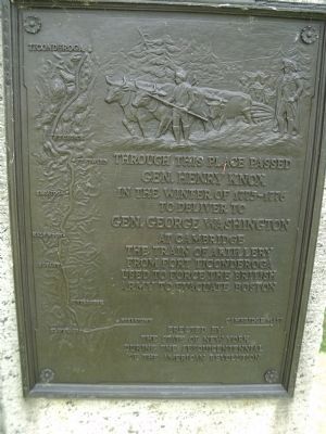 Gen. Henry Knox Trail Marker image. Click for full size.