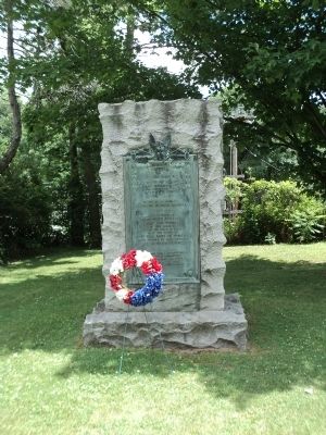 Schuylerville World War I Monument. Click for full size. Schuylerville World War I Monument image. Click for full size.