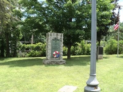 Schuylerville World War I Monument. Click for full size. Schuylerville World War I Monument image. Click for full size.
