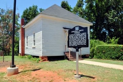 Chestnut Grove School Marker image. Click for full size.