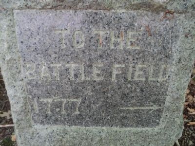 To the Battlefield Marker. Click for full size. To the Battlefield Marker image. Click for full size.