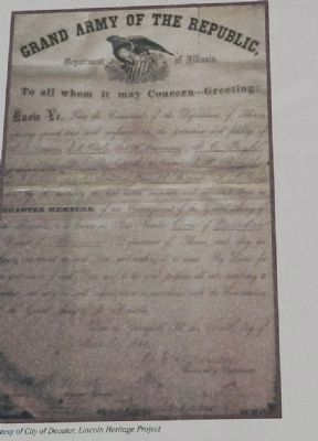 G.A.R. Charter. Click for full size. G.A.R. Charter image. Click for full size.