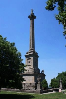 Brock's Monument Marker image. Click for full size.