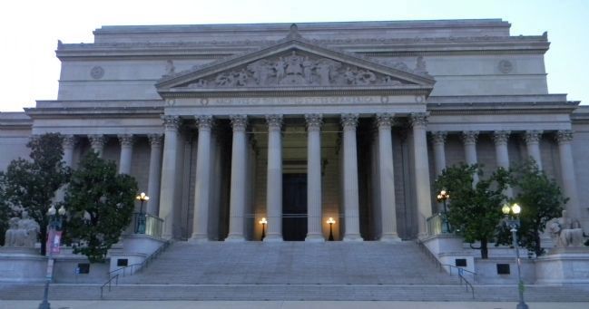 The National Archives Building, south face image. Click for full size.
