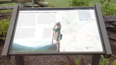 The Kings Mountain Campaign of 1780 Marker image. Click for full size.