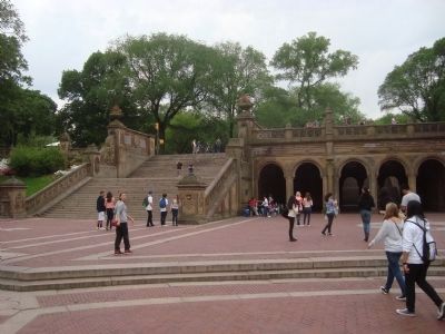 Bethesda Terrace. Click for full size. Bethesda Terrace image. Click for full size.
