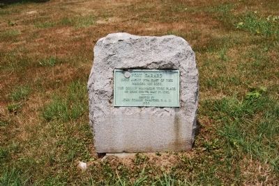 Fort Garard Stone Marker image. Click for full size.