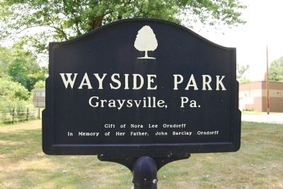 Wayside Park Marker image. Click for full size.