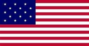Flag of Fifteen Stars and Fifteen Stripes image. Click for full size.