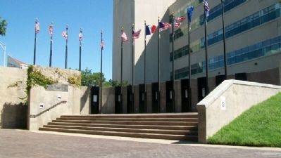 Bicentennial Flag Memorial. Click for full size. Bicentennial Flag Memorial image. Click for full size.