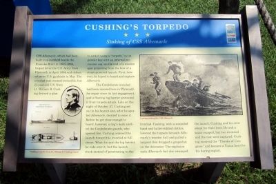 Cushings Torpedo CWT Marker image. Click for full size.