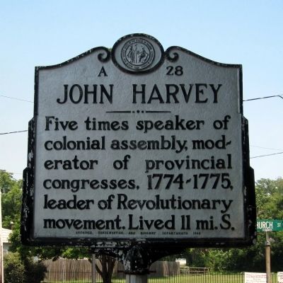 John Harvey Marker. Click for full size. John Harvey Marker image. Click for full size.