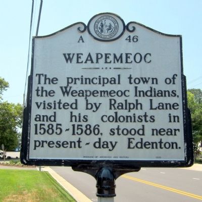 Weapemeoc Marker image. Click for full size.