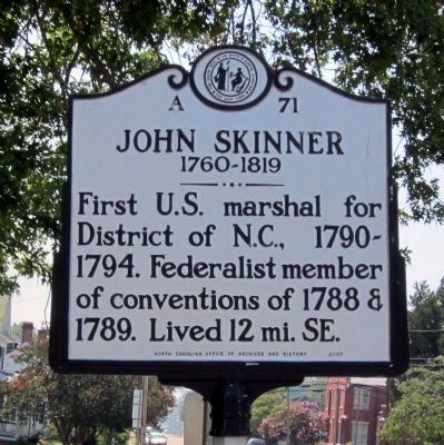 John Skinner Marker image. Click for full size.