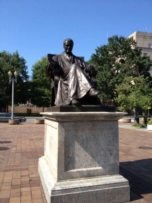 Chief Justice John Marshall Statue image. Click for full size.