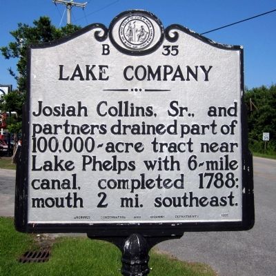 Lake Company Marker. Click for full size. Lake Company Marker image. Click for full size.