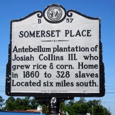 Somerset Place Marker. Click for full size. Somerset Place Marker image. Click for full size.