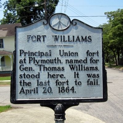 Fort Williams Marker image. Click for full size.