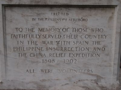 Spanish American War Memorial Marker image. Click for full size.