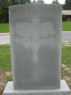 Lt. Gen. Thomas J. "Stonewall" Jackson Memorial image. Click for full size.