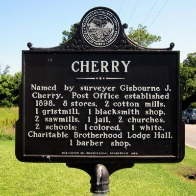 Cherry Marker. Click for full size. Cherry Marker image. Click for full size.