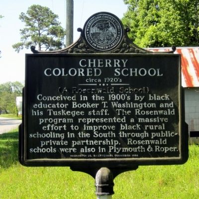 Cherry Colored School Marker image. Click for full size.