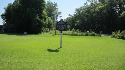 Davenport Homestead Marker. Click for full size. Davenport Homestead Marker image. Click for full size.