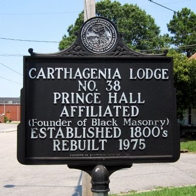 Carthagenia Lodge Marker image. Click for full size.